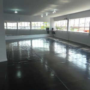 Sala de ballet da escola Glissade